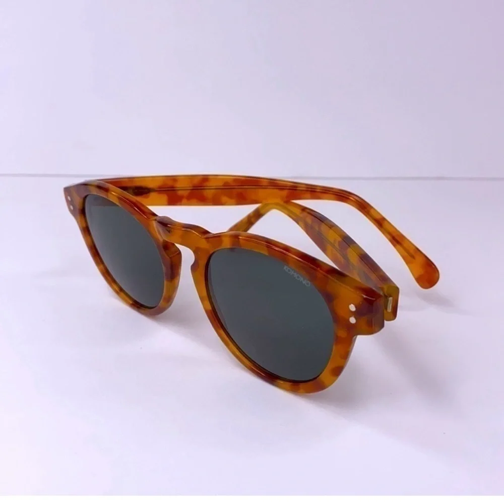 Komono sunglasses Clement Caramel Demi NEW Tortoise